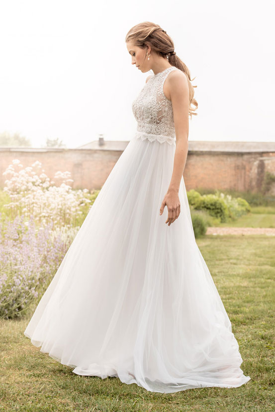 Brautkleid Mit Taschen Hochzeitskleid Seide