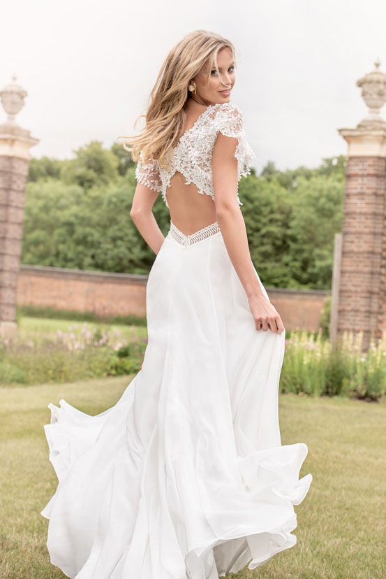 Brautkleid Schlicht Lang Brautkleid Satin