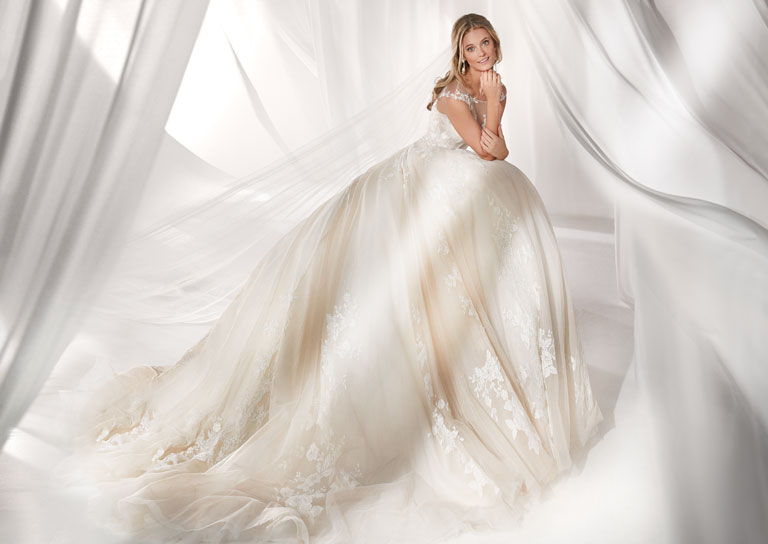 Brautkleid Traeger Vintage