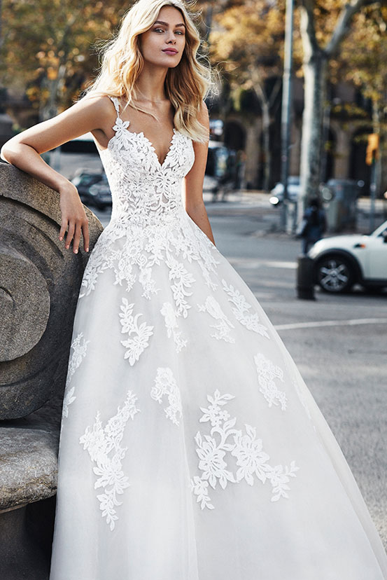 Brautkleider Prinzessin 2019 Hochzeitskleid Mit Spitze