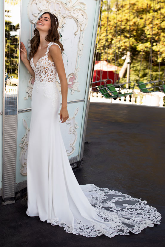 Kleid Standesamt Farbig Brautkleid Lang Troisdorf