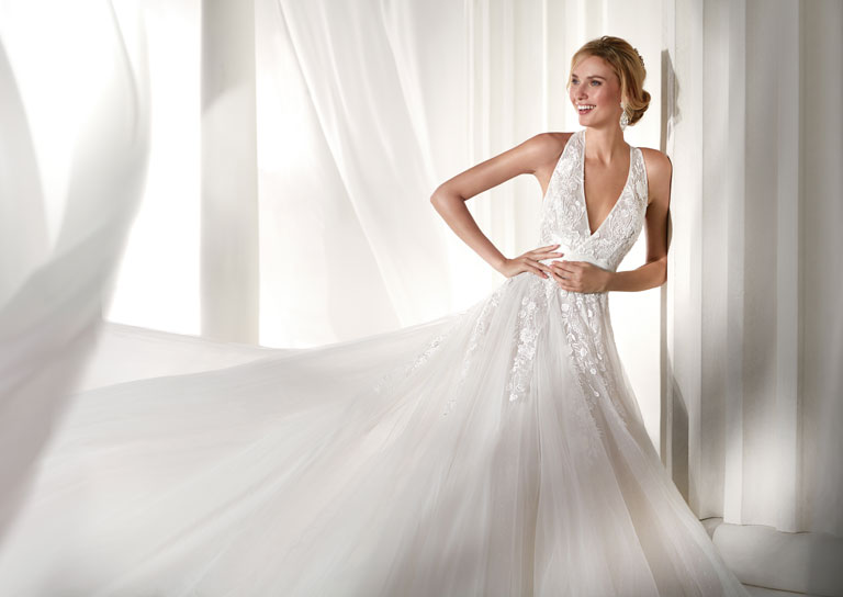 Hochzeitskleid Spitze Uebergroessen