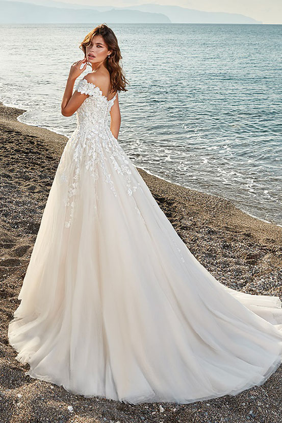 Brautkleid Glitzer Corsage Brautkleider Weiß