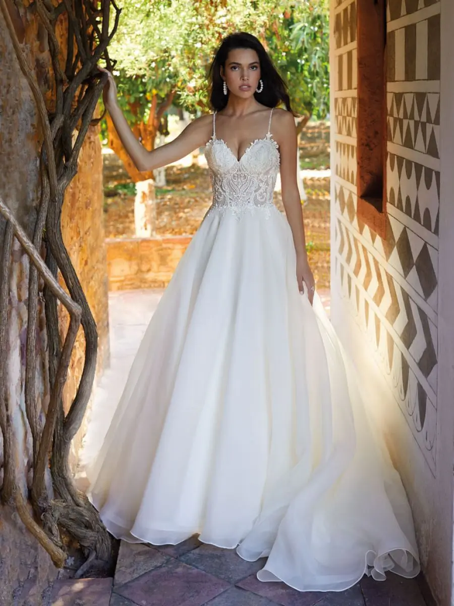 Boho Vintage Brautkleid