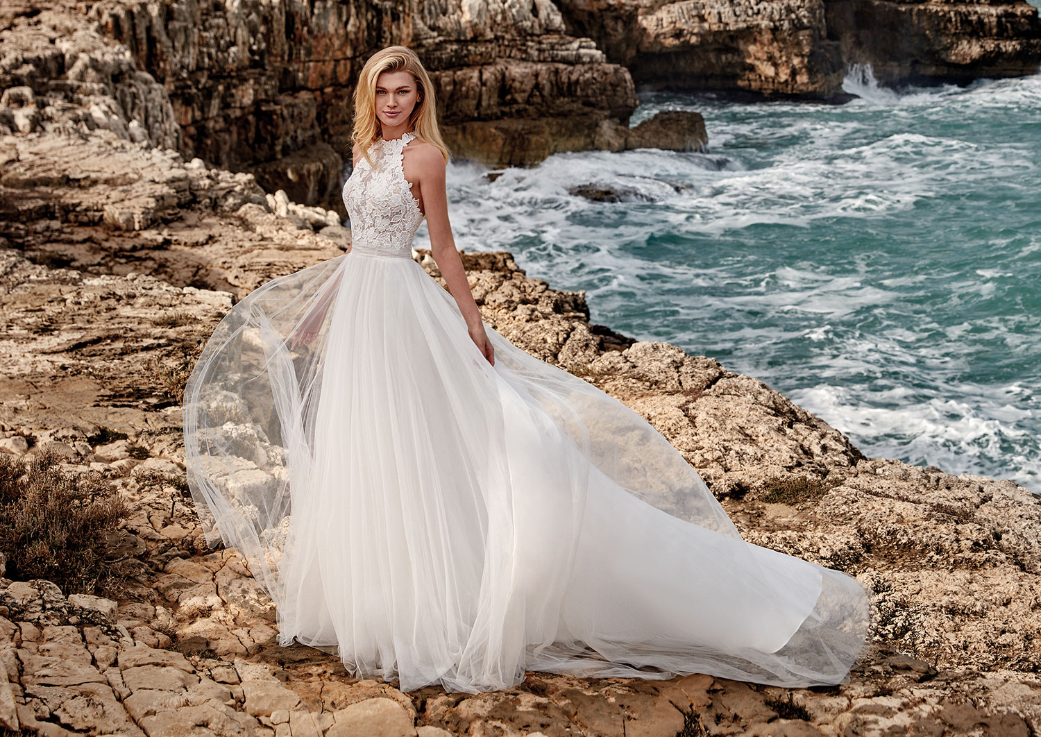 brautkleid-spitze-alinie-ohne-aermel